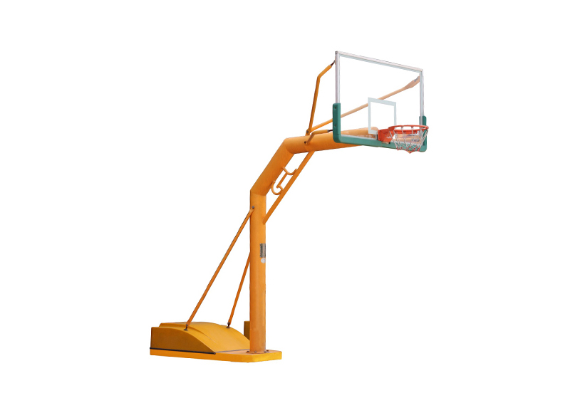 玻璃钢盖移动篮球架